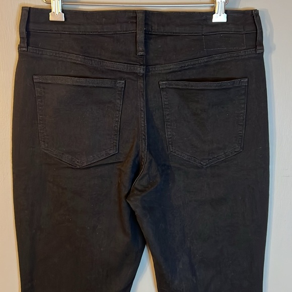 J. Crew Petite high-rise straight jean in 1996 semi-stretch in black Size 27 - Picture 7 of 12